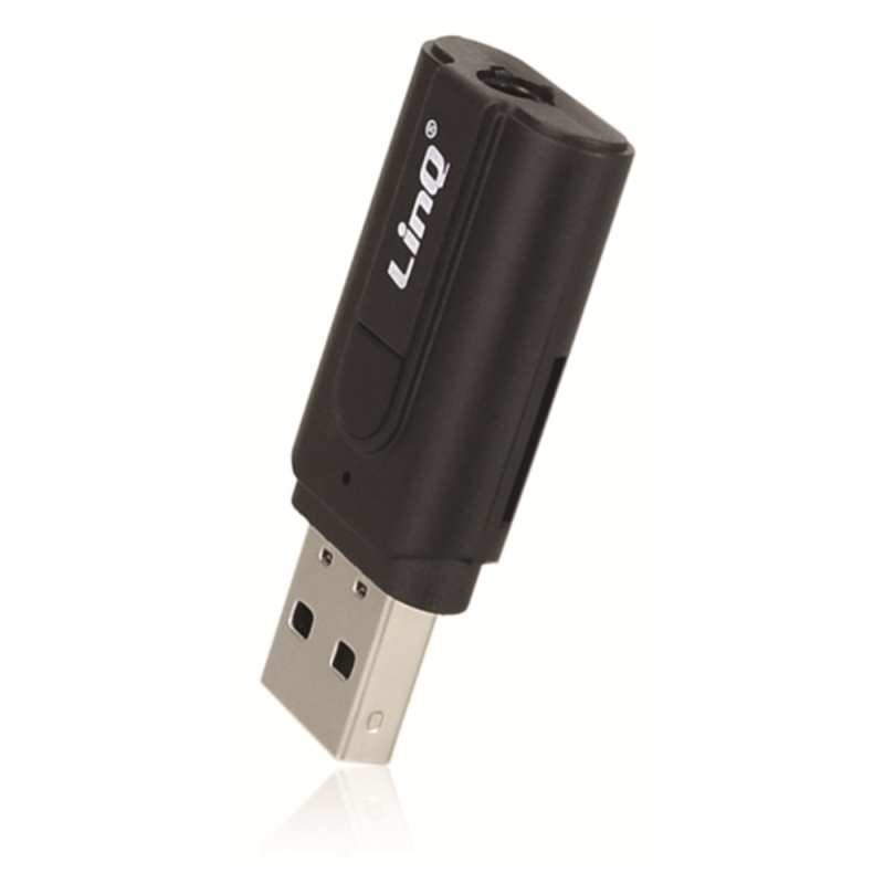 Adaptateur 3-en-1 Bluetooth TF / Jack 3.5mm / USB2.0 - LinQ WL1206 — LinQ · Smarty Paris 18e